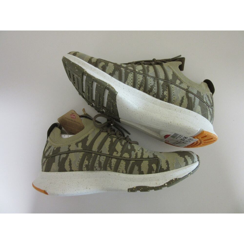 fitflop Women's Camo Knit Sports Sneakers Size 6 Mossy Mix - Picture 6 of 7